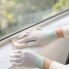 White nylon gloves, anti-slip and wear-resistant, disposable food-grade work gloves details Picture